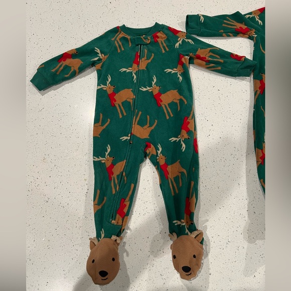 Two toddler reindeer onesies - Picture 4 of 5